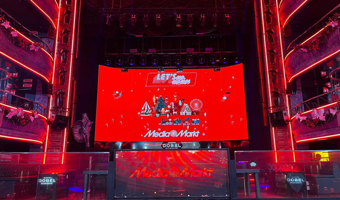 Evento de Navidad de Media Markt 2024