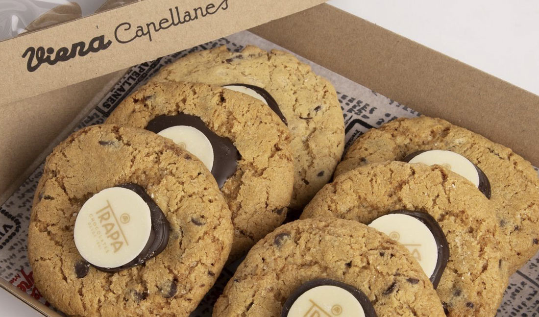Trapa y Viena Capellanes se unen para lanzar una cookie artesana en el 135 aniversario de la chocolatera