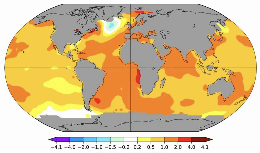 ¿Edad de hielo en Europa? La “mancha fría” del Atlántico norte y el posible colapso de la AMOC