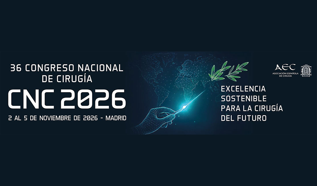 El Congreso Nacional de Cirugía 2026 abordará la “excelencia sostenible” como gran reto para la cirugía del futuro